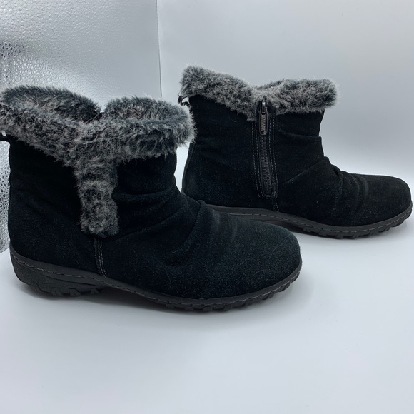 Khombu Women’s Lisa Thermolite Suede/Faux Fur Boot